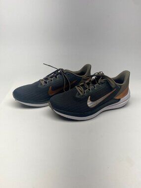 Nike Women's Air Winflo 9 Running Walking Smokgrey/Gold DD8686-005 Sz 11